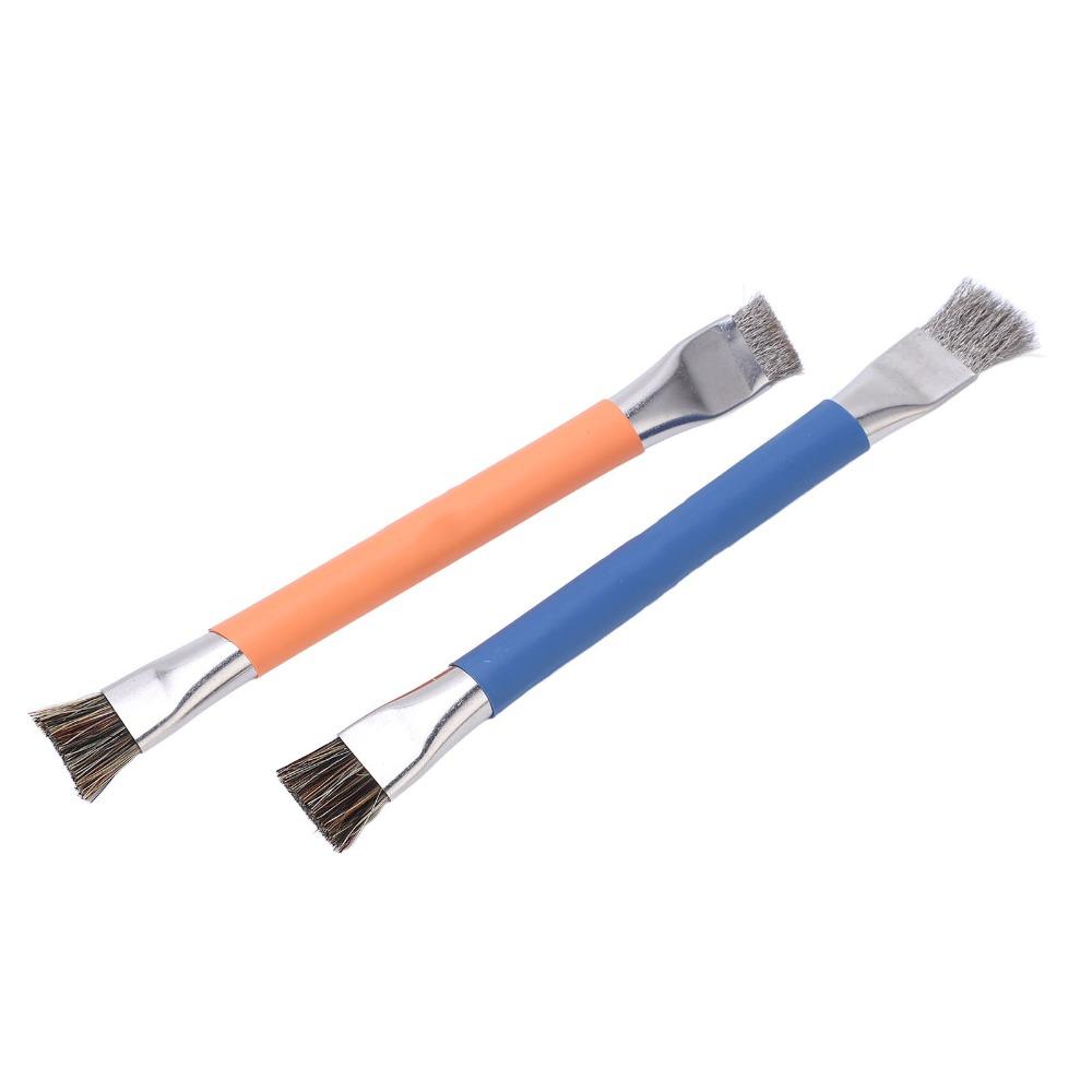 2 Stück Metallgriff Antistatische Reinigungsbürste