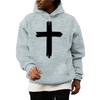 Sweatshirts For Men Cross Pullover Hoodie Graphic Long Sleeve Sweatshirt