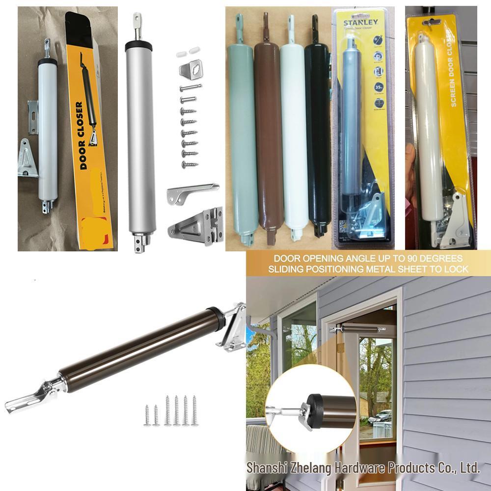 Silent Pneumatic Door Closer for Home and Garden Doors
