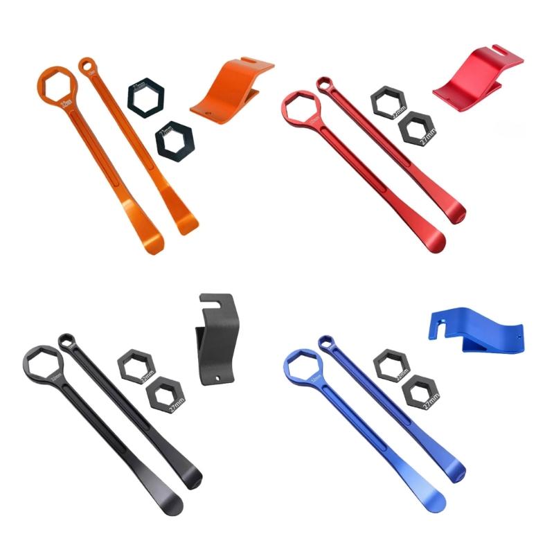 Universal Tire Repair Equipment Tool Motocross Tire Lever Wrench Spanner Tool Pit Bike Motorcycle Maintenance Accessory
