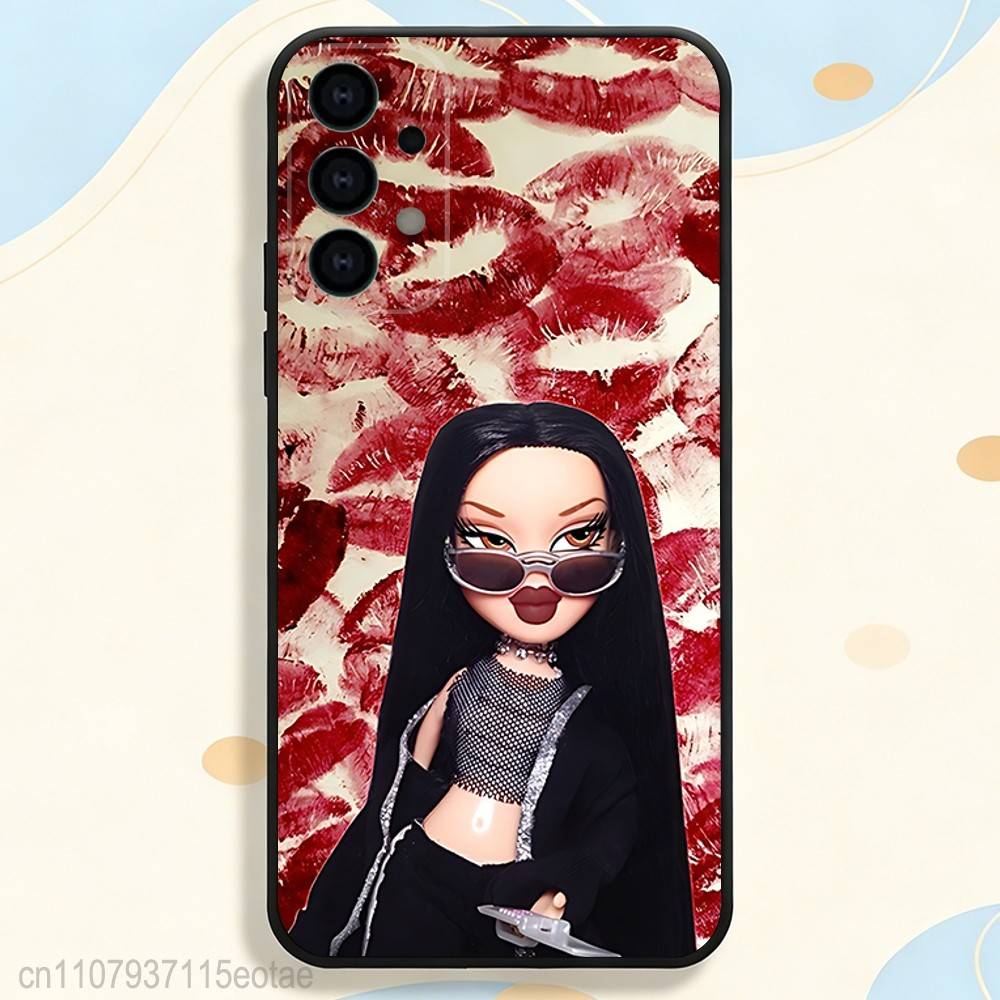 Fashion B-Bratz DollS Case for Samsung Galaxy S26 S21 S25 FE S24 S23 Ultra S20 S9 S22 Plus S10 TPU Cover