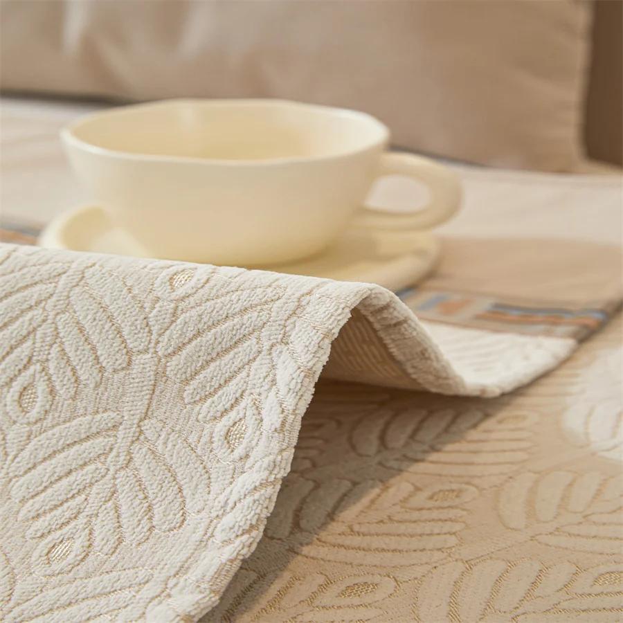 Wasserdichter Sofakissenbezug Chenille-Texturen Universal Rutschfest Sofaschutzdecke Handtuch Sofaschutz für Wohnzimmerdekoration