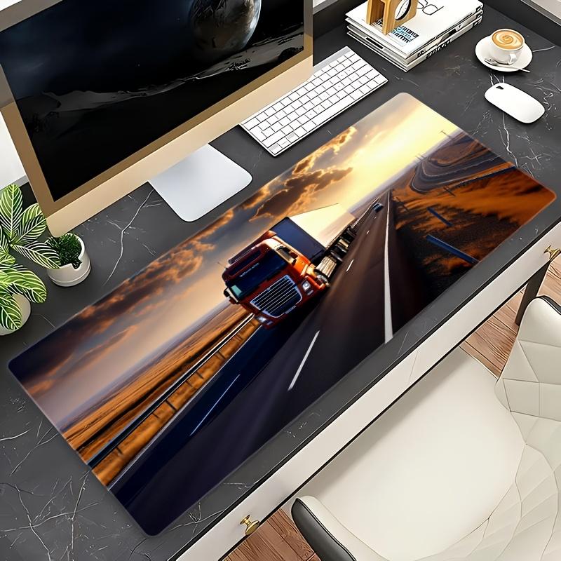 Study Desk Mat Gaming Mouse Pad Cloth Surface Non Slip Rubber Base Large Desk Mat for PC Laptop Keyboard 400x800x2mm