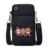 Casual mobile phone bag cute printing new messenger bag Korean version versatile small bag vertical change bag