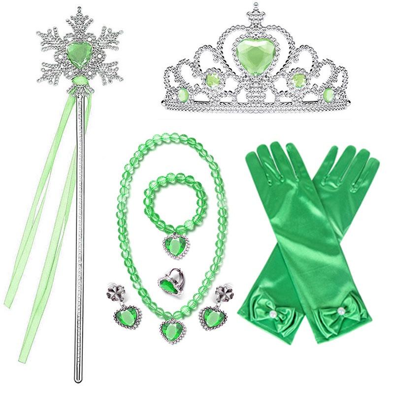 Tinker Bell Fairy Princess Dress For Kids Halloween Costume Party Polyester Fiber Fabric Suitable For Children 80-150cm