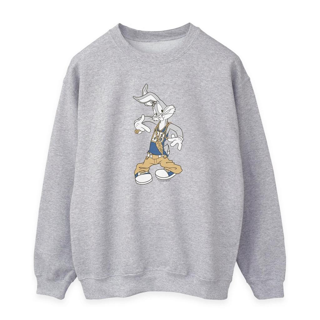 Looney Tunes Womens/Ladies Rapper Bugs Bunny Sweatshirt