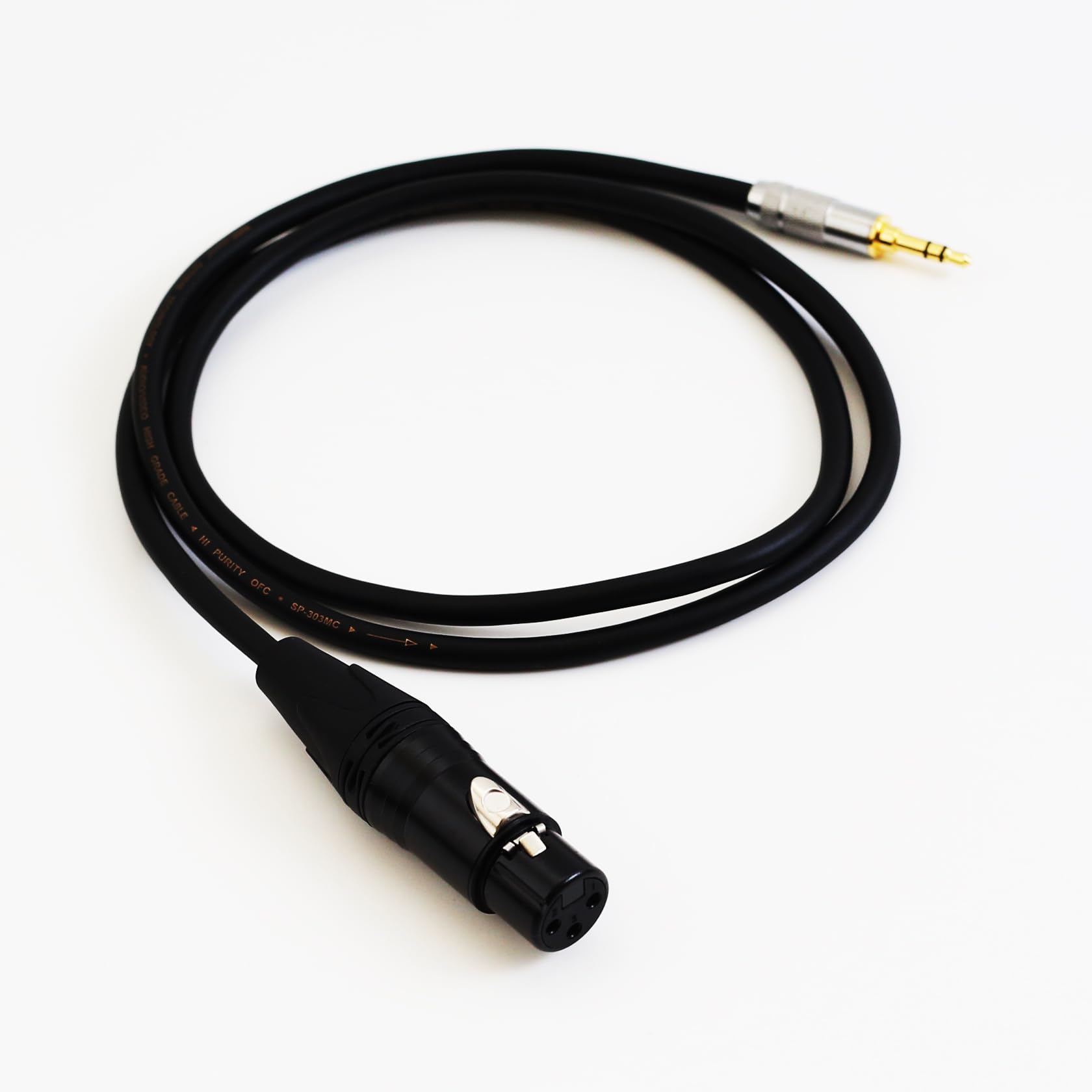 

Professional-grade 3.5mm rotating XLR [Kawaki] microphone line, 3.5 rotation Canon Vowel Line [W249]