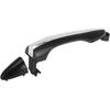 No.836522T000 Exterior Door Handle for Hyundai for Kia Optima 2011-2016 Durable Black Silver Tone Rear Left Rear Right ABS 1 Pc