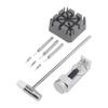9pcs Watch Link Removal Tool Kit DIY Adjustment Professional Watch Repair Hammer for Bracelet Adjustment