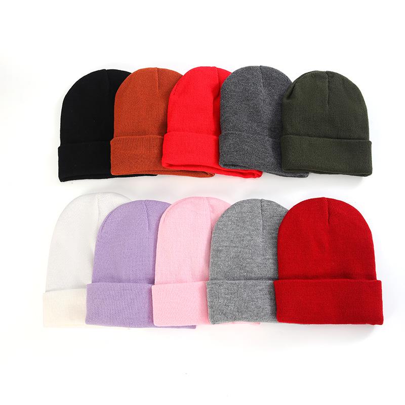 European-American Autumn/Winter Silk Satin Knitted Hat: Hairstyle Protection & Warmth