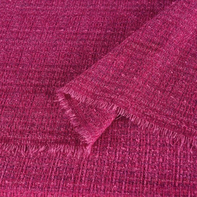 100x150cmLuxury Korean Style Tweed Fabric Dress for Coats Clothing Sewing Plain Soft Skin-friendly Cloth Needlework Drape