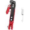 Motorcycle Foot Side Support Stand Universal Adjustable Aluminum Alloy Tripod Kickstand Foot Side Support Stand(Red), Car