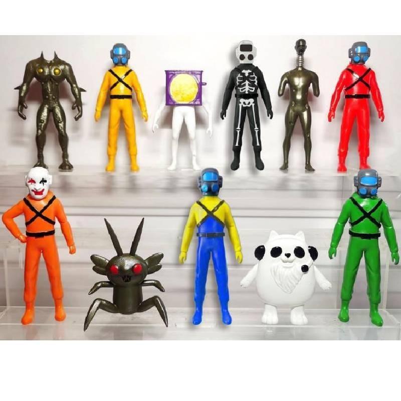Deadly Company Game Handheld Figure Collection Pvc Material Various Colors 2.5-4.5 Inches