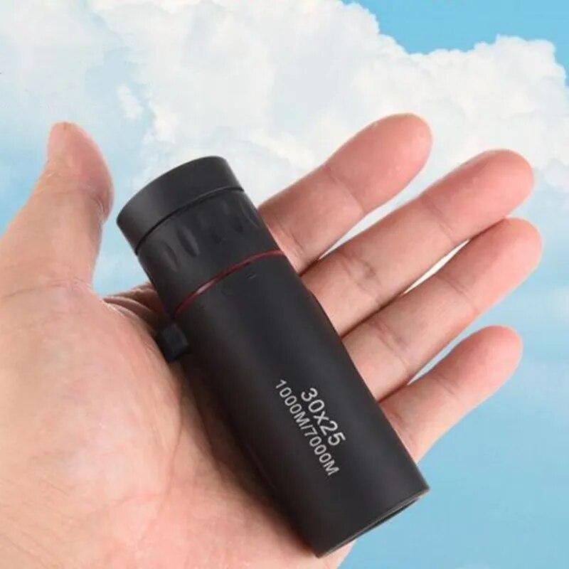 Binoclu portabil 30x25, militar, profesional, binoclu, zoom, vânătoare de noapte, rază optică, binoclu cu câmp vizual mare