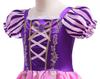 [Dressy Daisy] Kids Girls Princess Dress Rapunzel Style Costume Halloween Christmas Party 2 Years Old Rapunzel A (Dress + Accessories)
