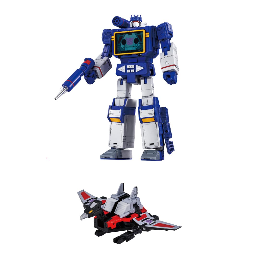 Takara Tomy MPG-19 Soundwave and Condor Action Figures