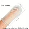 4Pcs/1pc Pet Silicone Finger Brush Dog Toothbrush Anti-stone Kitten Finger Brush Finger Teeth Gum Care