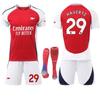 2425 Arsenal Heim Rot Erwachsenen- und Kinder-Fußballset