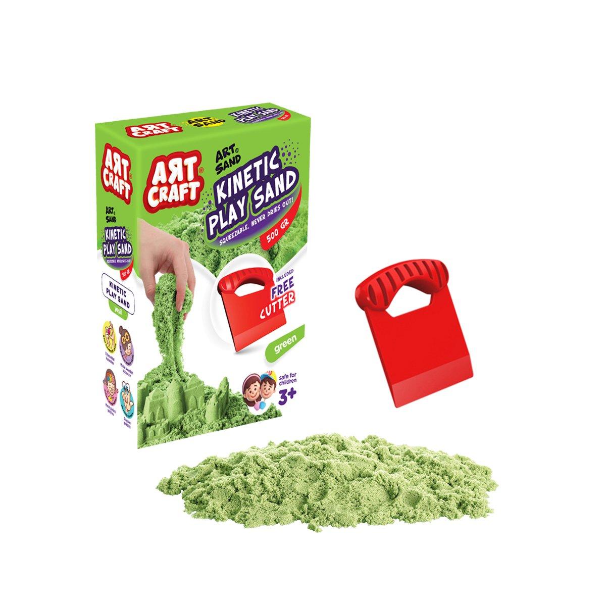 

03687 Аксессуар Green Kinetic Play Sand 500 гр -Dede