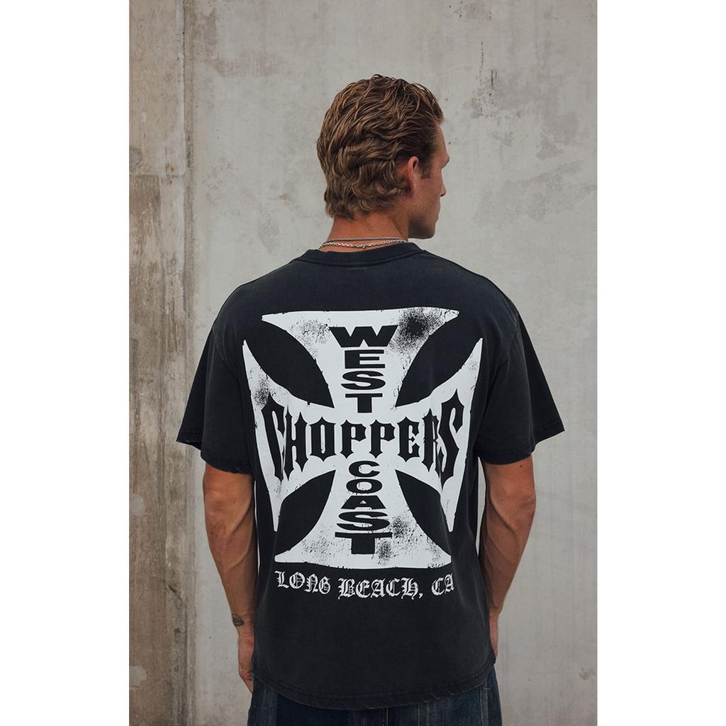 West Coast Choppers Core Logo T-Shirt Men Women Oversized Streetwear Y2k Retro Hip Hop Harajuku Short Sleeve Casual Loose Female Male Clothing
