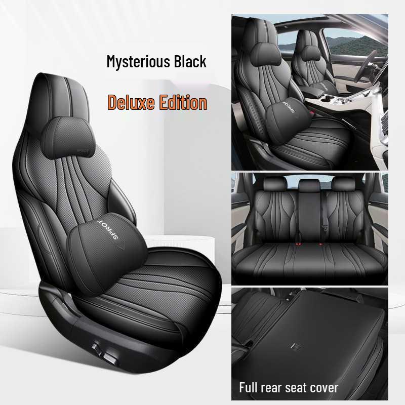 BYD Song Plus DMMI EV Sätesskydd: Fulltäckande, 25-delars set, Biltillbehör, Sitskuddar