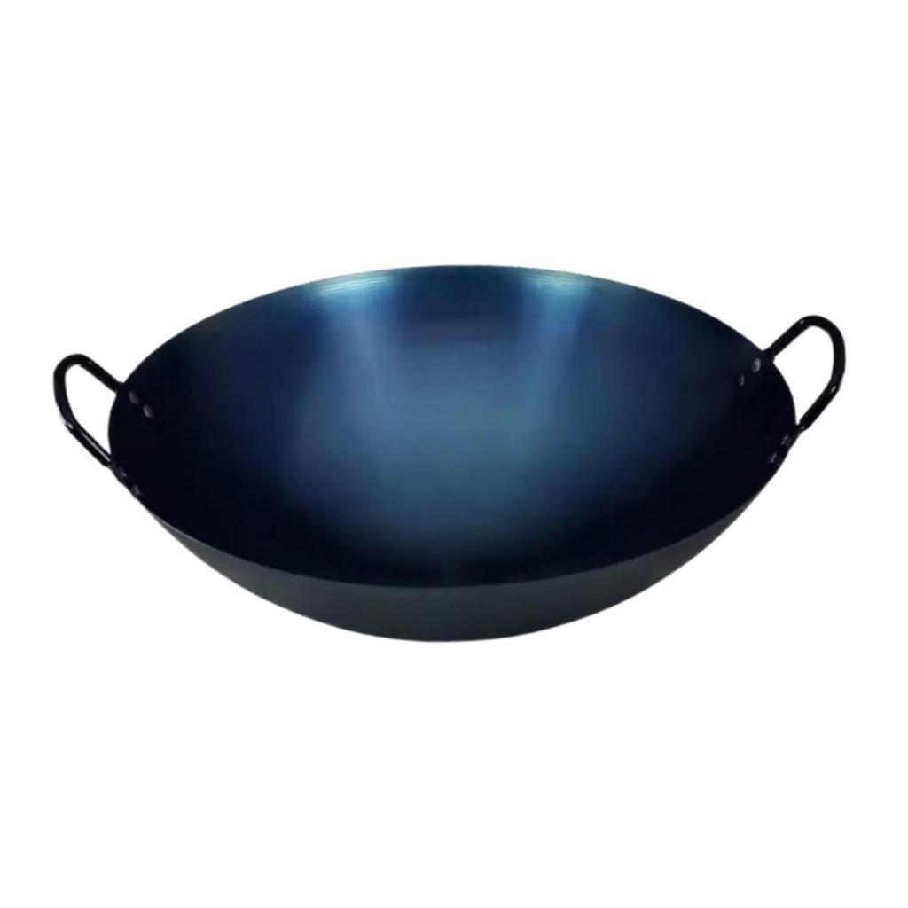 Iron Chef Pan Round Design for Simmering and Stir Frying