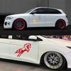 Universal Jumping Horse Car Sticker Car Body Windshield Personalized Waterproof Vinyl Decal Auto Exterior Decoration Accessories