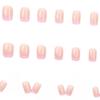 Pure Desire Nude Pink False Nails - Sweet, Cute, Daily Versatile Wear, 24-Piece Finished Set