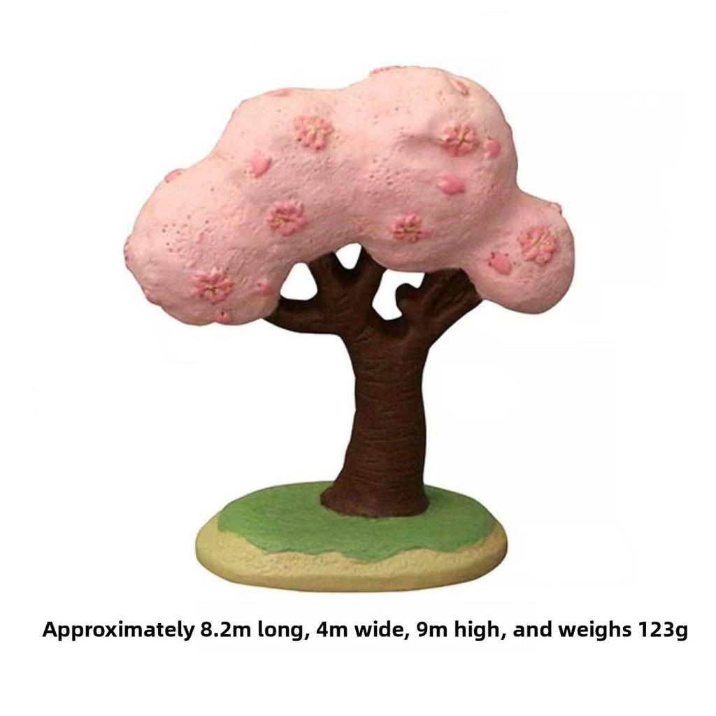 

Zakka Cherry Blossom Resin Decor Gift For Home And Office Scenes Style F