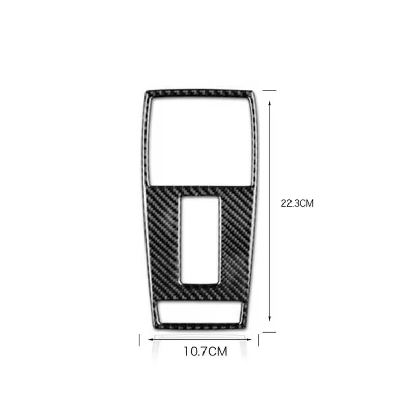 Carbon Fiber Car Reading Light Decorative Frame Sticker For Mercedes-Benz C Class W204 W212 Auto Interior Accessories