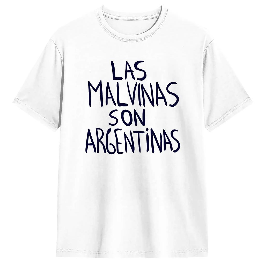 Las Malvinas Son Argentinas Argentinian Latino Immigrants T Shirts Men Cotton Novelty Tshirts Crew Neck Tees Short Sleeve Tees