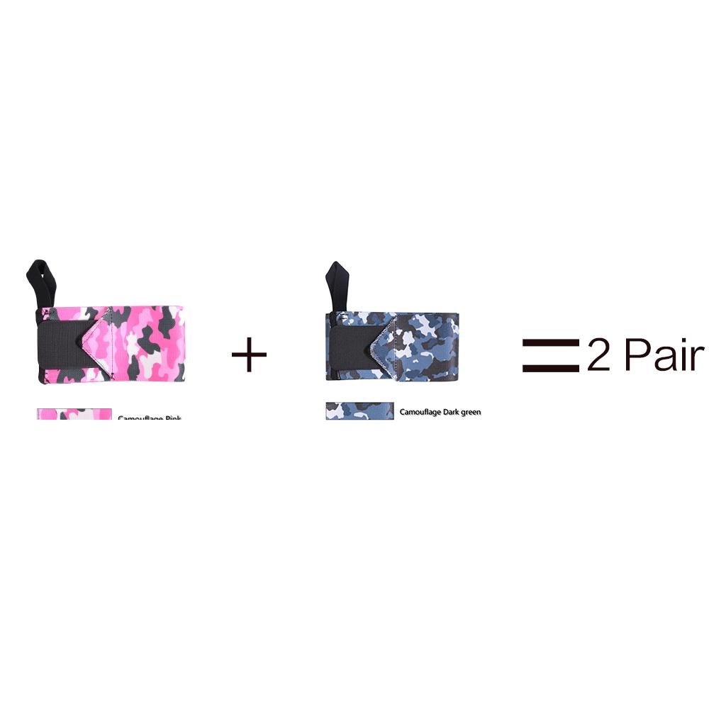 1Pair Compression Wrist Brace Support Camouflage Elastic Wraps For Hand Protection Weightlifting Basketball Sports