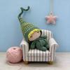 Handmade Crochet Doll Kit Forest Elf Amigurumi DIY Craft Set Includes Yarn Hook Needles Stitch Markers Keychain Accessories