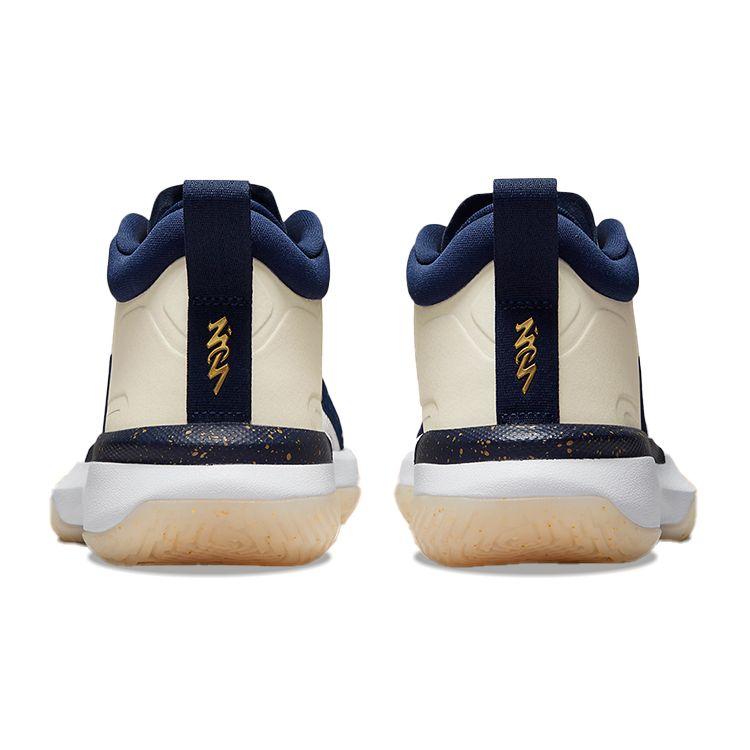 Air Jordan Zion 1 GS Pelicans Kids Sneakers Tan Fossil White DA3131-241