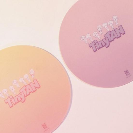 

BTS TinyTAN Mouse Pad – 2 Colors (Purple + Pink) – Soft Desk Mat for School & Office(2pc)