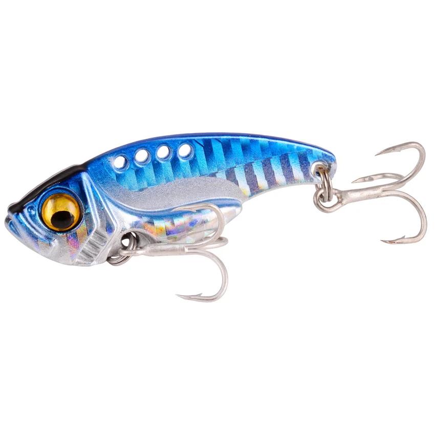 Winter Metal VIB Spinner Spoon Fishing Lure 3g 7g 10g 15g 20g Jigs Vibration Artificial Baits Trout Bass Lures Pesca Tackle