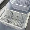 Chest Freezer Accessory Easy Maintenance Pp Odorless Heavy Load Bearing Chest Freezer Basket For Storage Organization