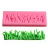 3D Gräs tvålform Fondant Tårta Dekoration Form Silikon DIY Bakverktyg