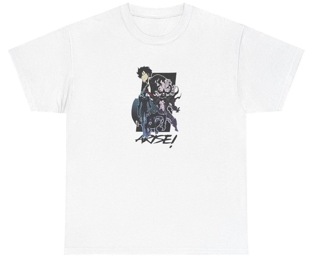 Arise T-Shirt Solo Leveling Anime Manga Liebhaber Japanisches Streetwear Geschenk T-Shirt