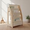 Kids Bookshelf Cabinet Front-Facing Display Children's Book Rack for Toddlers