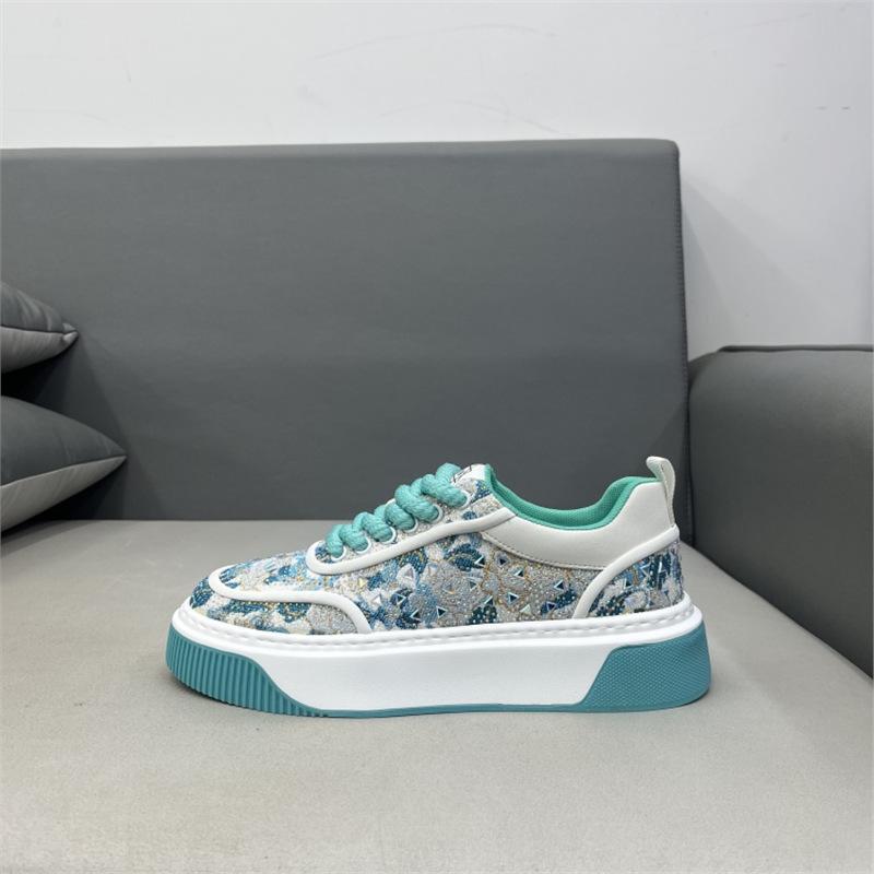 Jarní nové nízké plátěné boty na platformě, ležérní, prodyšné sportovní boty, trendy, xs