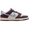 Nike Dunk Low SE Big Kids' Shoes White Burgundy Ash Glacier Blue Casual Sneakers IB5691-100