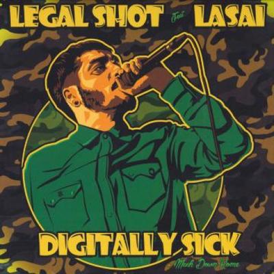 12inch Record LEGAL SHOT, LASAI - Digitally Sick; Version / Mash Down LSR12003 Legal Shot 2019 Europe Reggae, Ska & Dub