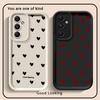 Phone Cover Case for Samsung Galaxy A56 A34 A15 A16 A23 A26 A32 A12 A13 A53 A54 A51 A73 A71 A72 A35 A36 Fashion Love Heart