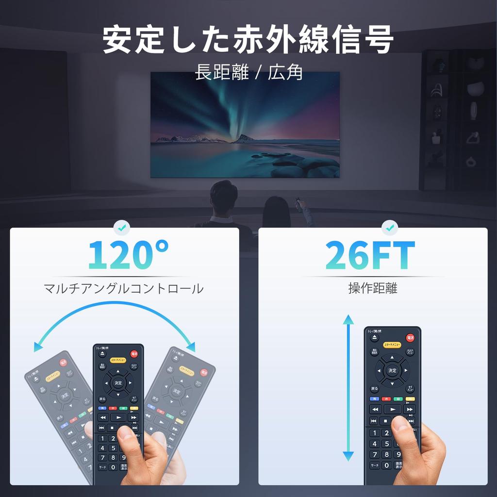 Spieler-Fernbedienung für Toshiba Regza Recorder SE-R0461 Blu-ray DBP-S600 Blu-ray [Teilenummer 79106605]