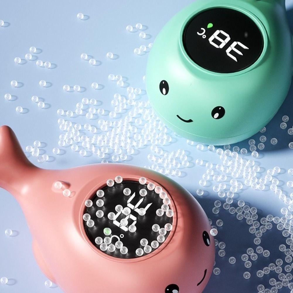 Waterproof Baby Bath Thermometer Whale Shape Digital Bath Thermometer Newborn Care