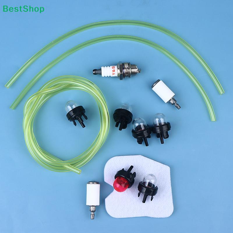 Chainsaw and lawn mower parts, universal garden filter, fuel line, primer bulb, and fuel pump assembly