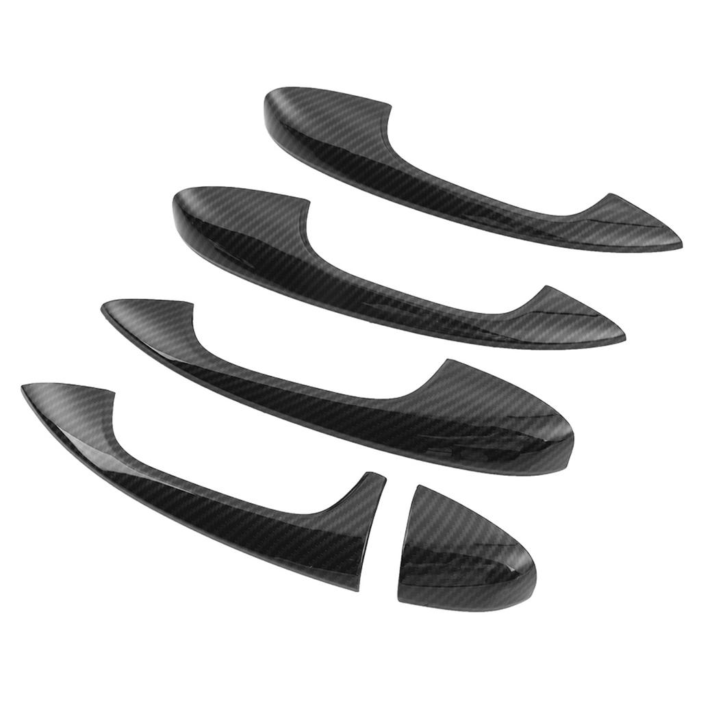 Car Carbon Fiber Style Door Handle Cover Trim for Mercedes Benz C Class W205 GLC X253 2015 2018