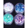 New 4Box/set Manicure Diamond Jewelry Sparkle Glitter Nail Laser Phototherapy Nail Accessories  Pieces DIY