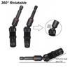 1/4 3/8 5/16 Universal Magnetic Sleeve Socket 1/4" Hex Screw Drill Tip Quick Change Holder Guide Drill Bit Screwdriver Pivot